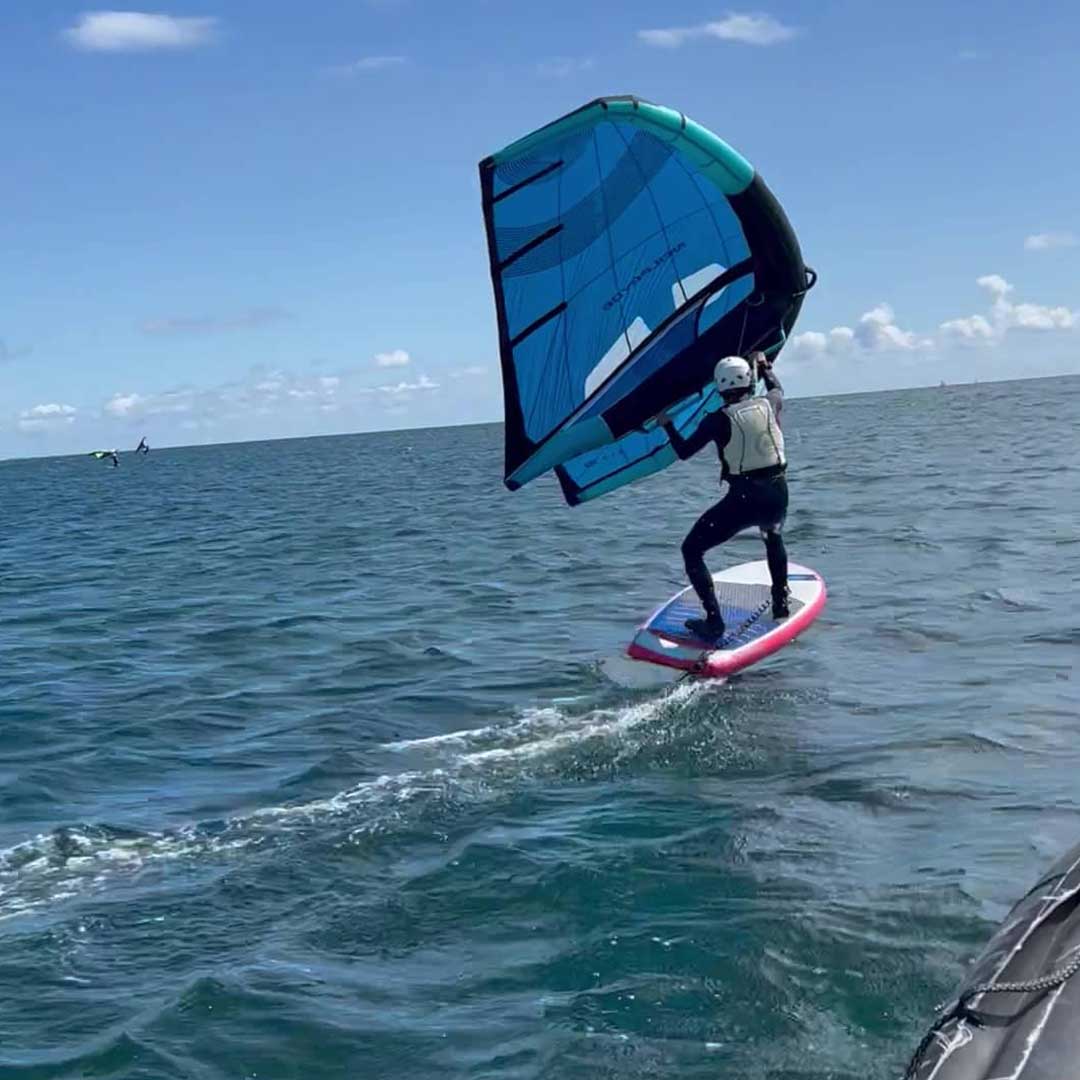 apprendre le wingfoil Finistère sud