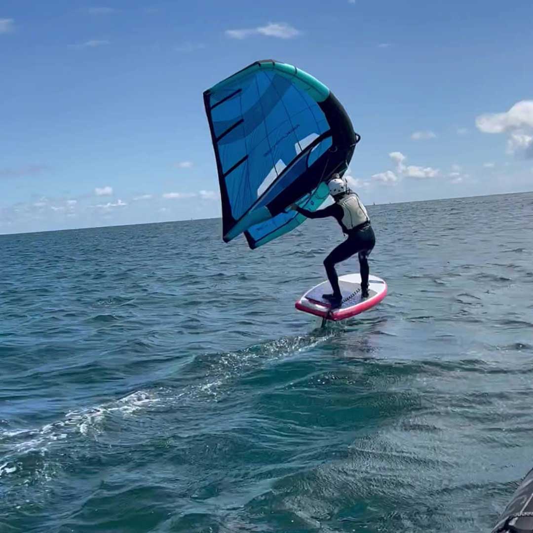 apprendre le wing foil Finistère sud